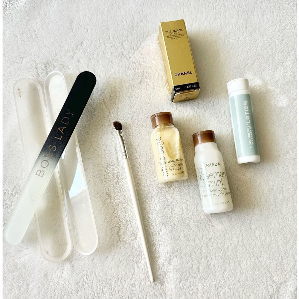 Self care bundle with Chanel and lotions